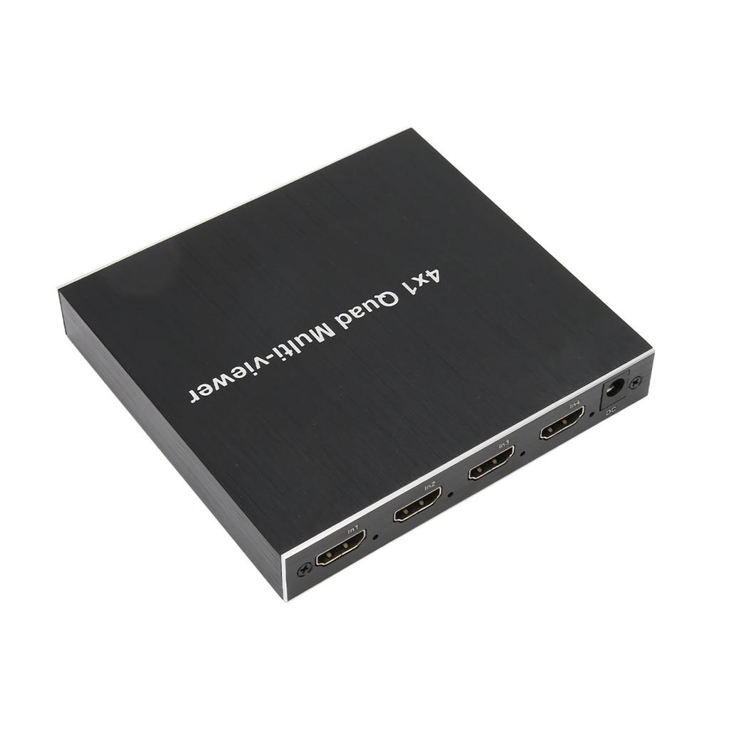 HD Multimedia Interface 4x1 Multiviewer Switch Seamless 1080P At 60Hz 4 in 1 Out Switcher with