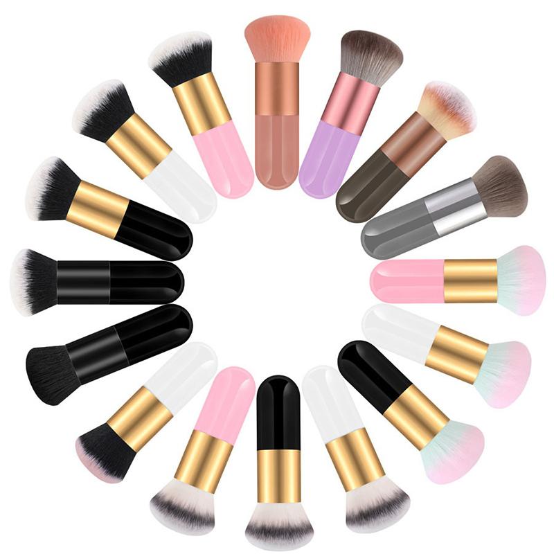 1Pcs Big Size Makeup Brushes Cream Foundation Powder Brush Soft Face Blush Brush Professional Large Cosmetics Make Up Tools