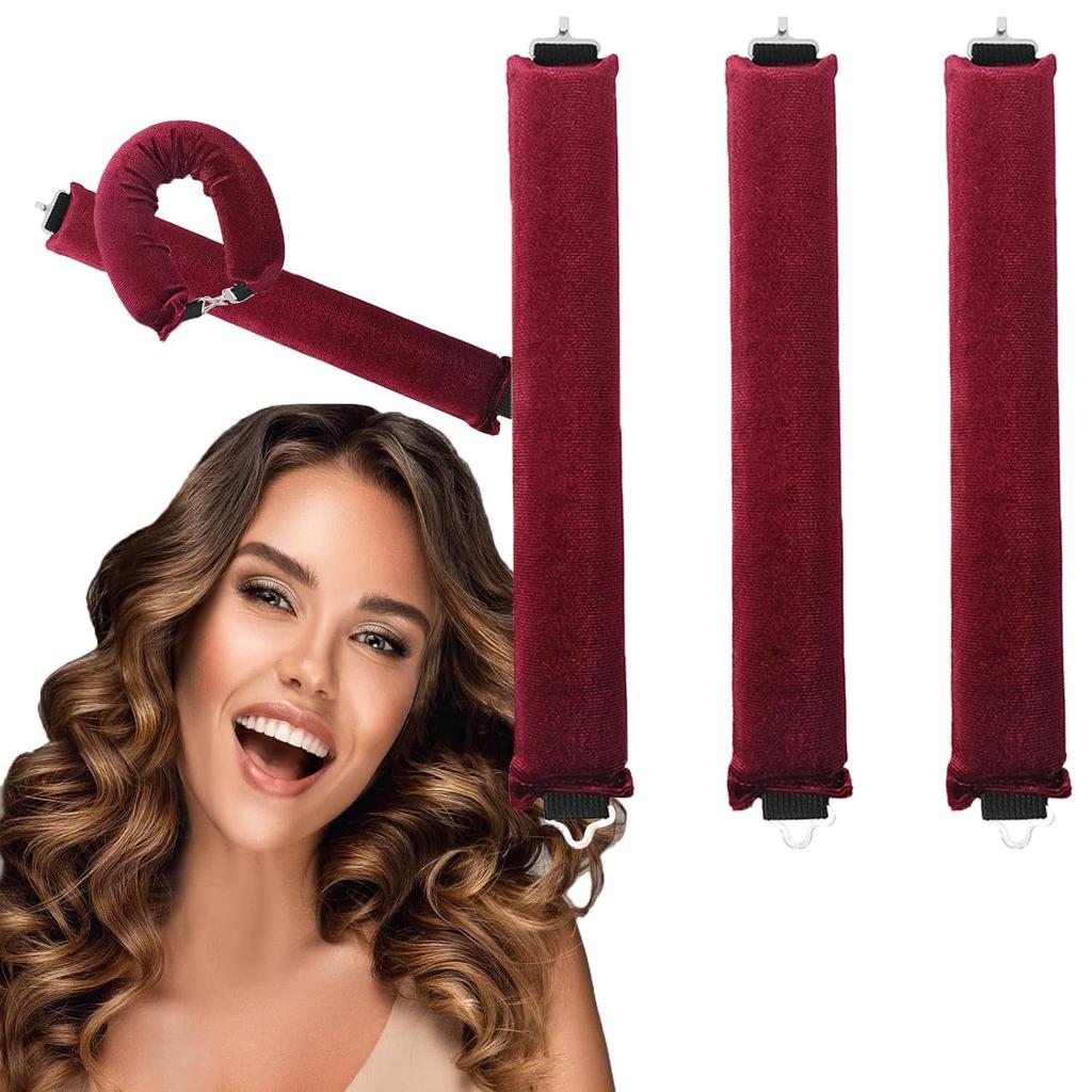 4/3/1PCS Hair Accessories Heatless Curls Beauty Women Curly Products Hair Curler Rubber Curling Sleep Hairdresser Tools Hair Foam Rollers