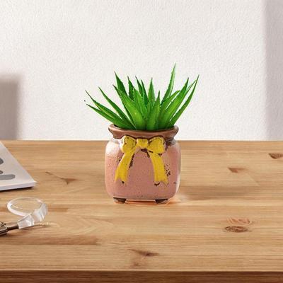 Ceramic Flower Pot Decorative Adornment Ornament Flowerpot Planter for Garden Desk