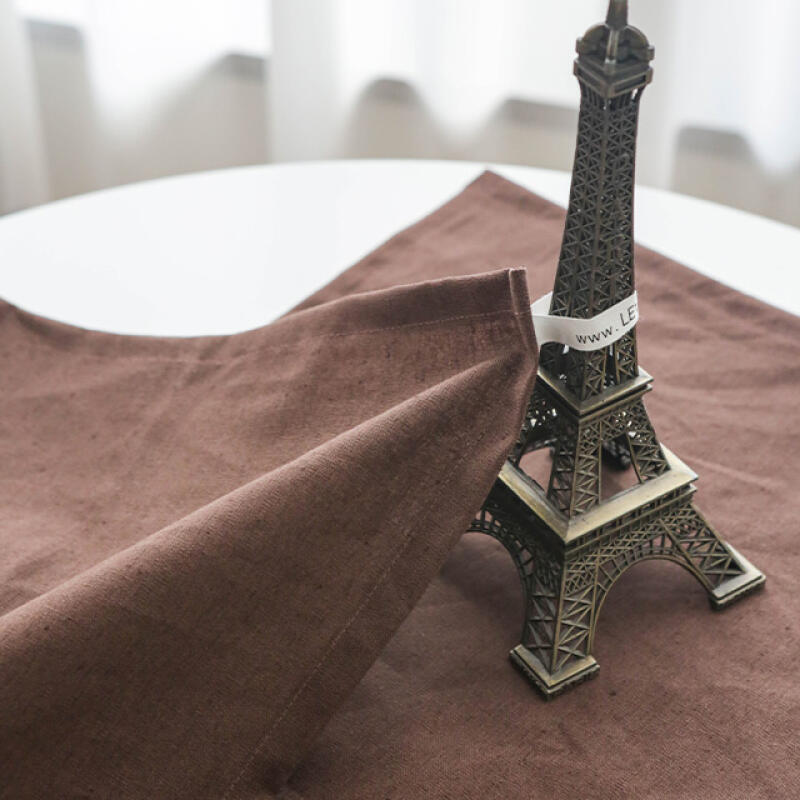 Brown Cotton Linen Kitchen Cloth Table Mat S