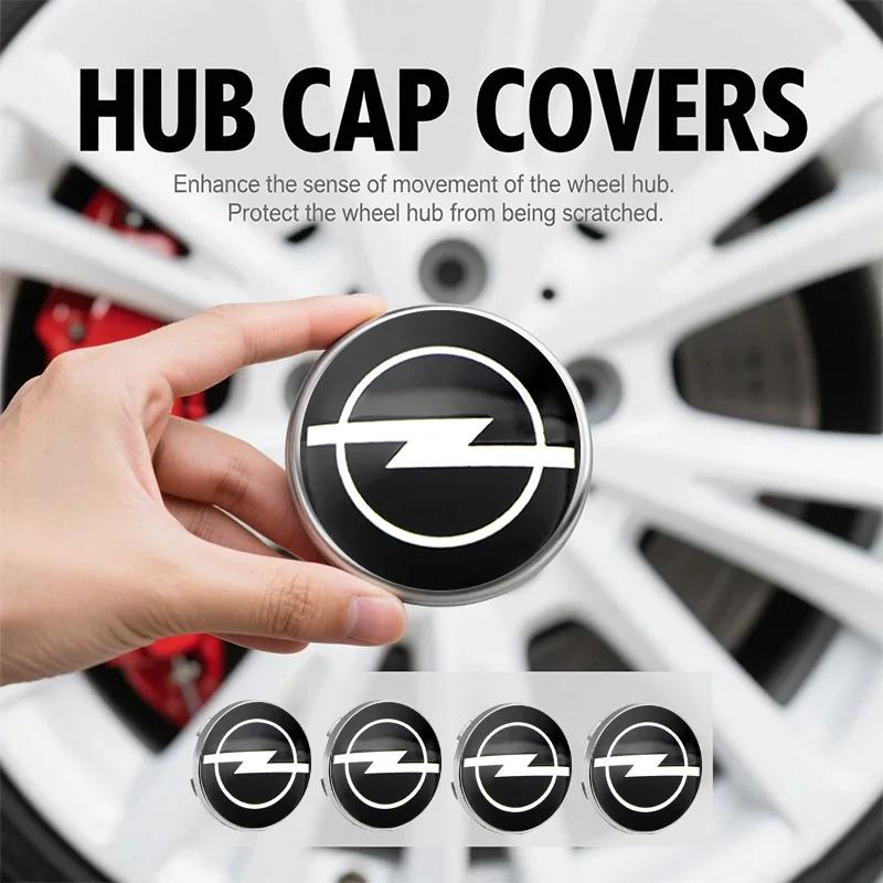 4PCS 60mm Car Wheel Center Caps Tyre Rim Hub cap Cover Car Accessories For Opel Insignia Astra Antara Meriva Zafira H G Corsa