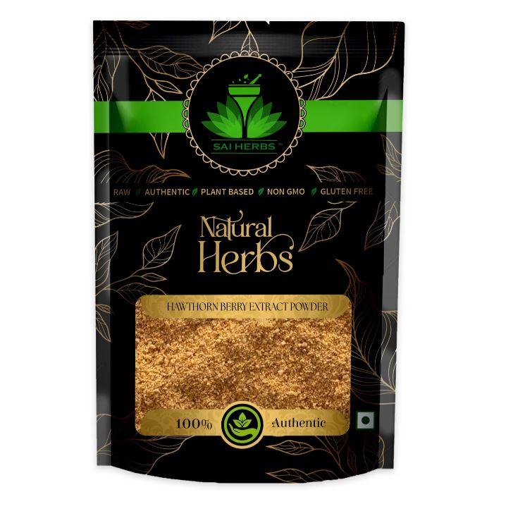 SAI HERBS Hawthorn Berry Extract Powder - Natural Botanical Extract (250 g)