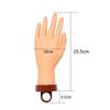 Soft Flexible Nail Practice Hand Practice Mannequin Hands Flexible Realistic Manicure Practice Hand Model for Nail Art for Nail