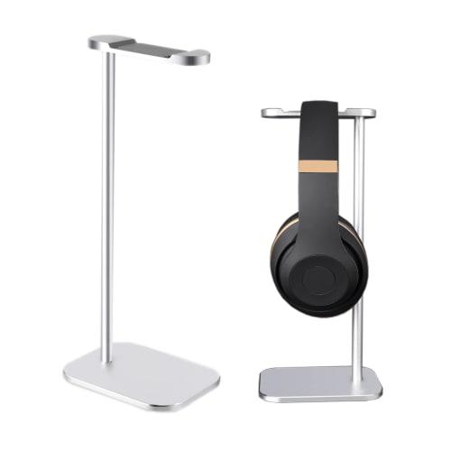 AIYUJIWU Headphone Stand, Headphone Holder, Headphone Hanger, Headset Holder, Earphone Stand, Aluminum Alloy, Tabletop Storage, Easy Assembly, Lightwe