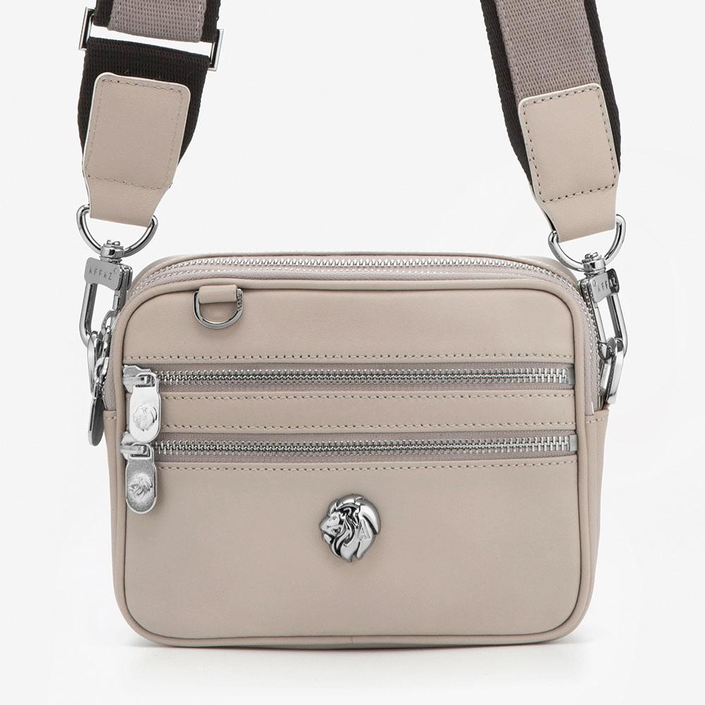 Affaz Carre Mini Crossbody Ivory