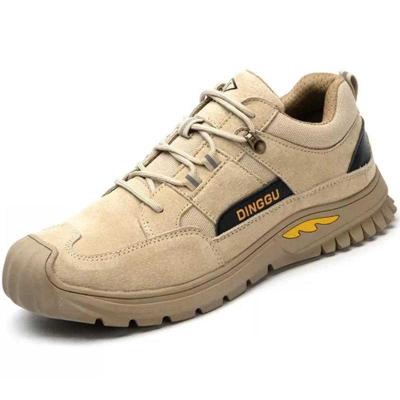 Sicherheitsstiefel für Herren mit Stahlkappe, Arbeitsschuhe, pannensicher, unzerstörbar, Sicherheitsschuhe, Arbeitsstiefel für Herren, Sicherheitsschuhe 42