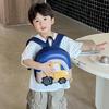 Cute Pvc Shell Backpack For Boys And Girls Featuring Fun Cartoon Car Design