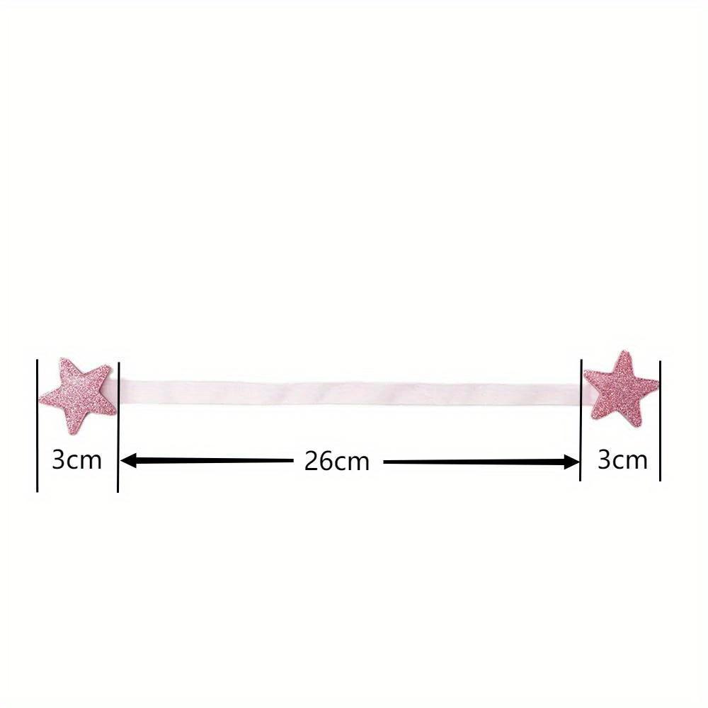1Pc Magnetic Pentagram Curtain Tie Rope Tieback Accessoires Backs Holdbacks Buckle Clips Holder Home Decor Curtain Ring