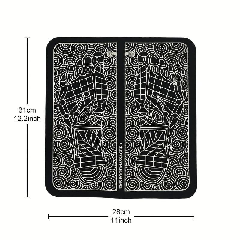 Electric Foot Massager Pad Muscle Massage Relaxation Trainer For Massage Fitness Outdoor Sport Home Family Relax