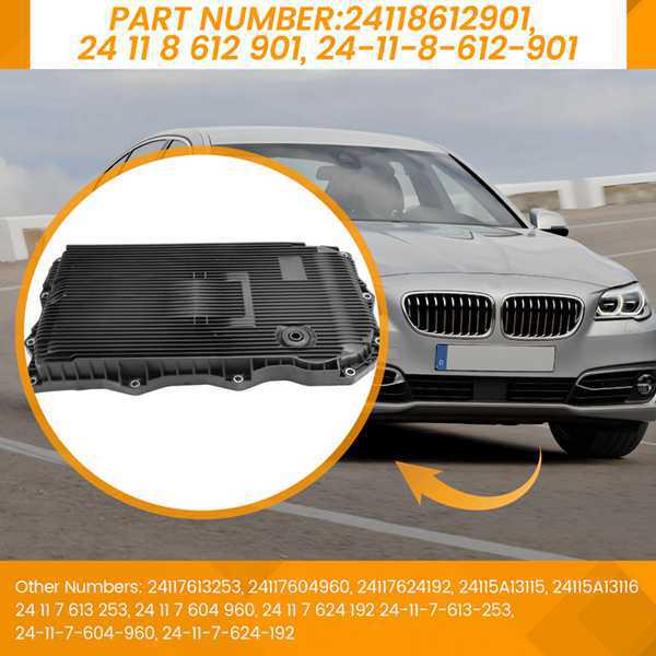 BMW F20 F30 F80 X1 Automatic Transmission Oil Pan 24118612901