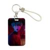Anime Peripheral Slide Card Holder Transportation Card Campus Card Water Card ID With Long Lanyard