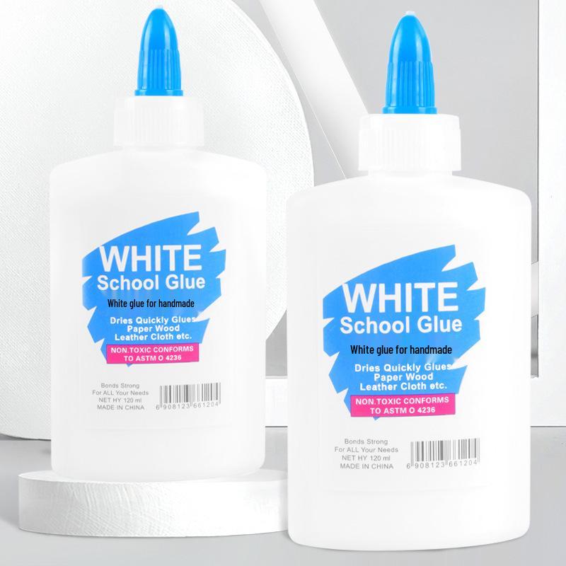 120ML Student Craft White Glue - High Adhesion for DIY, Office & Education