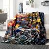Custom Name Transformers Theme Printed Blanket - Perfect for Couch, Bed, Travel & Outdoor Use | Machine Washable, Cozy & Durable.
