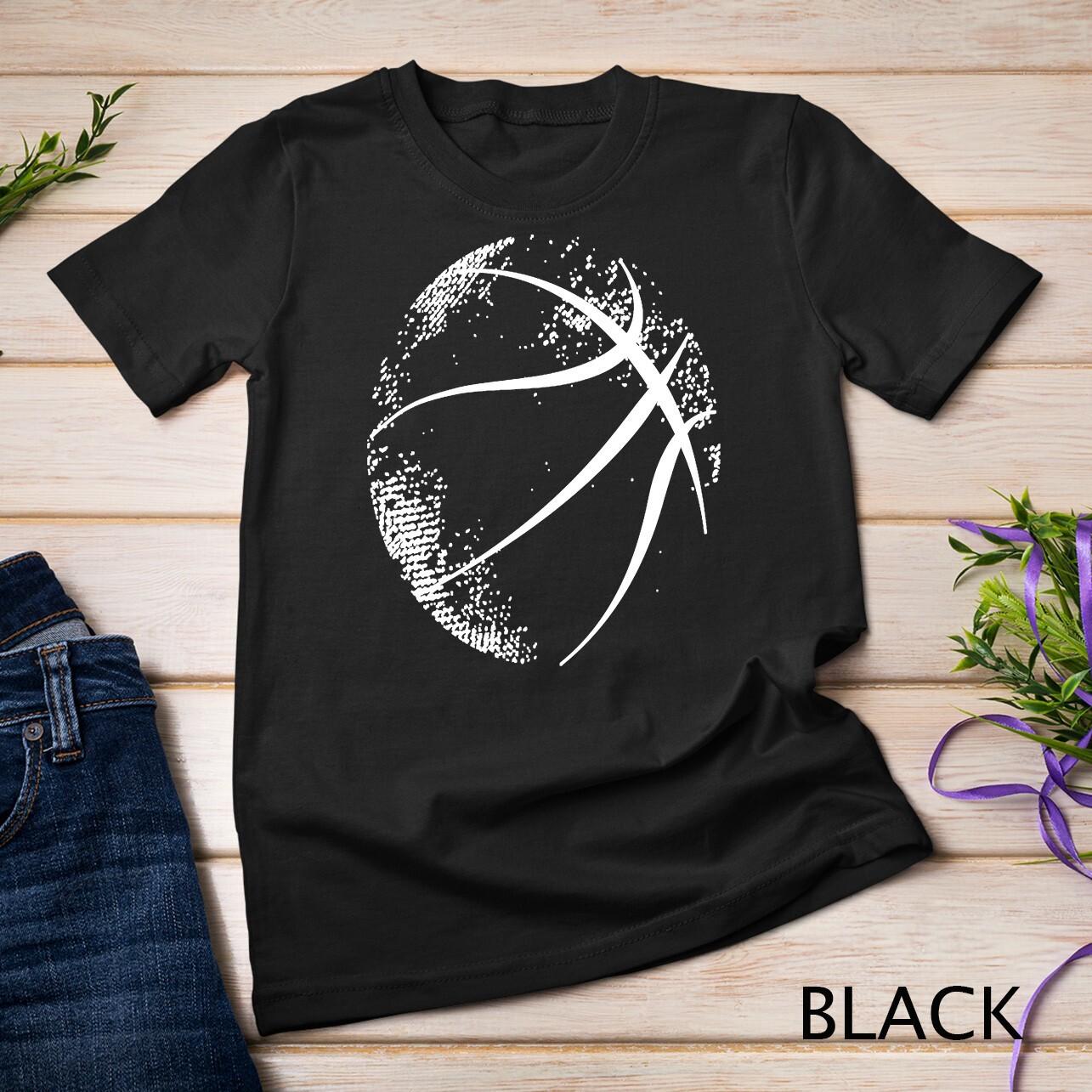 Basketball Silhouette, Basketball Unisex T-Shirt Mens Womens Tees Top S
