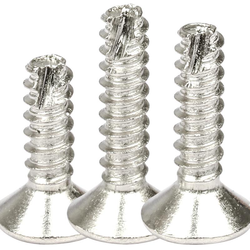 304 Stainless Steel Cross Cut Countersunk Self-Tapping Screw M2/M3/M4