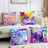 Anime Muse Dash Mädchen Kissenbezug Wendbarer Plüschkissenbezug – Für Auto, Sofa, Schlafzimmer, perfekt als Geschenk.