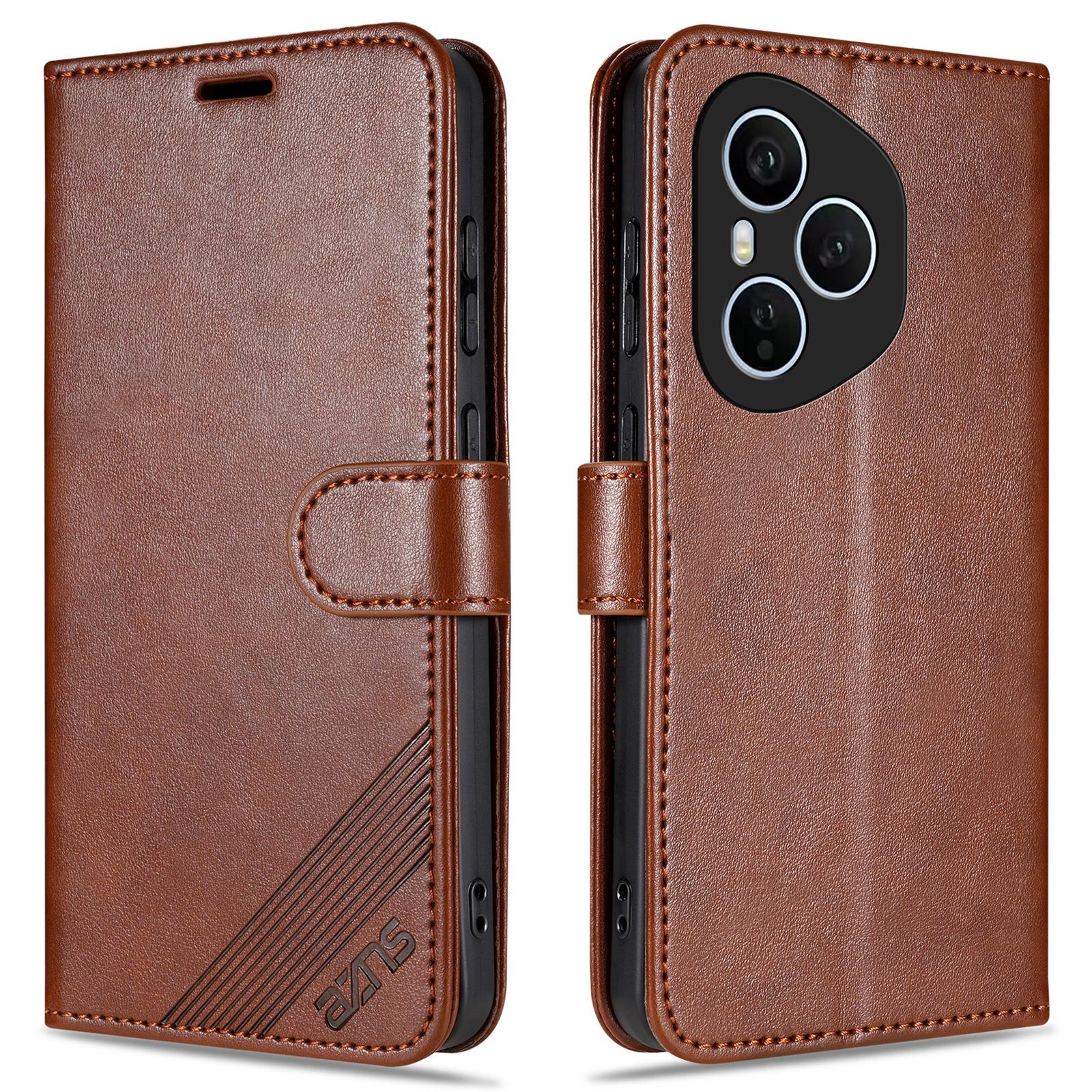 Brown PU Leather