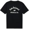 New Balance SS24 T Shirt Men's Black (Unisex) T-Shirts AMT42323 BK