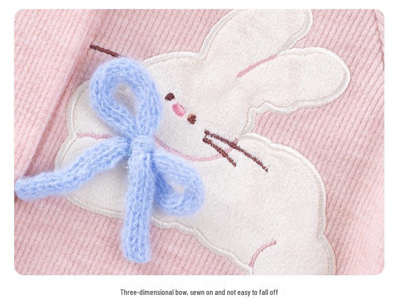 2025 Spring & Autumn Stylish Girls' Hooded Cardigan - Korean Baby Outerwear