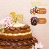 10Pcs Graduation Cake Decorations Cupcake Toppers 2025 Grad Party Supplies Graduation Dessert Picks School Ceremony Cake