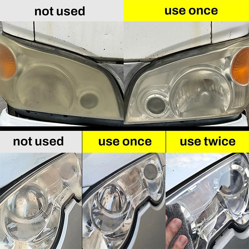 Headlight Restoration Polishing Headlamp Scratch Remover Repair Cleaning Paste Remove Oxidation Headlight Polish Liquid