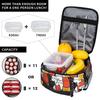 Cartoon Cute Colorful Cat Insulated Lunch Bag for Women Office Cooler Thermal Food Box Tote Portable Lunch Boxes Container