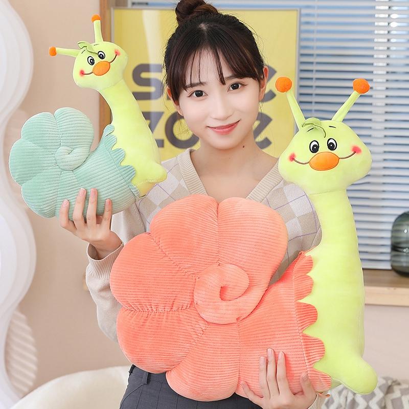 25CM/40CM/50CM Cartoon Snail Plush Toys Cushion Fancy Pillow Stuffed Soft Animal Sofa Home Car Decor Gifts