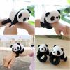 1pc Kawaii Animal Slap Snap Wrap Wristband Bracelet Panda Plush Hand Ring Wristband For Kids Toys Birthday Elegant Present