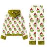 Women's Casual Loose Fit Hooded Pajama Set -Lined Loungewear with Pants for Winter