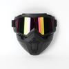 Detachable Integrated Full Face Protective Mask Anti-Splash Adjustable Strap Welding Glasses Dust Resistant Breathable