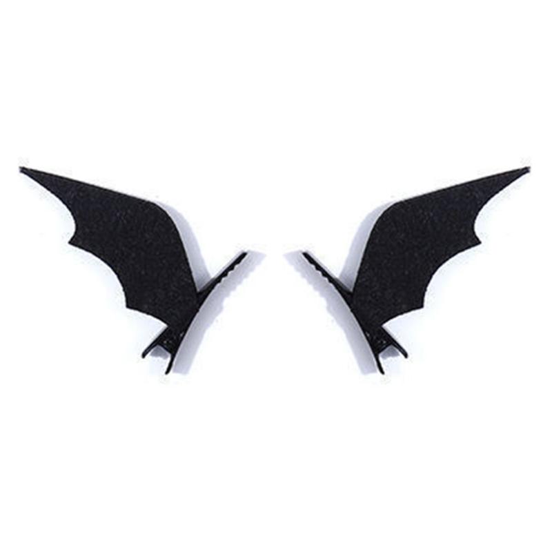 Cosplay Bat Headband Cartoon Bat Wing Hair Clips for Halloween Party Wear Hair Band Birthday Headpiece Party Supplies