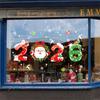 Christmas Wall Stickers, Electrostatic Decorations, Shopwindowstickers, Self-adhesive Paper Door Stickers, Scene Decorationswindows.
