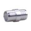 Aluminum Radiator Hose Fitting 1-1/4 Inch Hose Barb with Threaded Side Port for Cooling Line Service and Repair