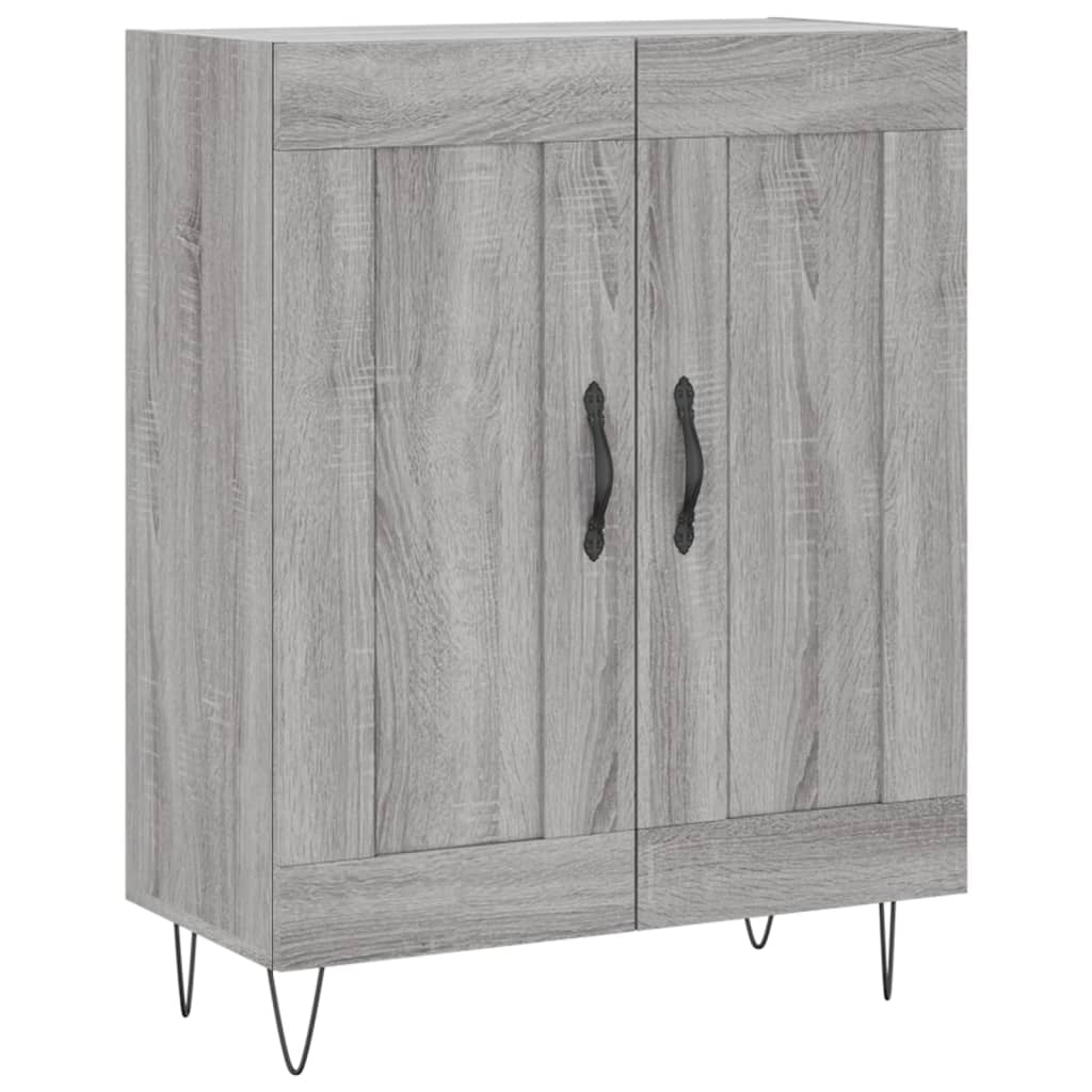 Highboard Grey Sonoma 69.5 x 34 x 180 cm Particleboard