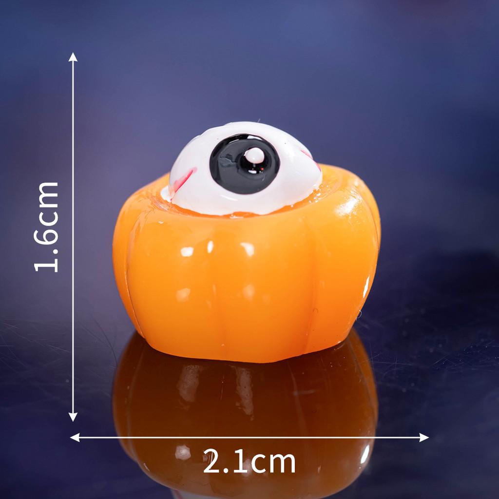 Halloween Kürbis Geist Skelett Harz Ornamente für Feiertagsdekoration und Geschenk