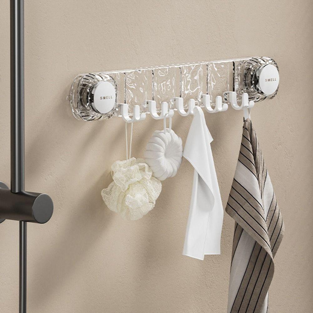 Strong Vacuum Cup Hook Multi-Purpose Robe Coat Hangers Fashion Bathroom Hook