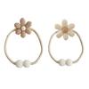 Flower Curtain Tieback Boho Stylish Decorative Curtain Flower Curtain Holdback Holder for Living