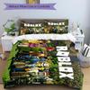 3Pcs Roblox Adventure Quests Bedding Set Soft Fabric Duvet Cover Pillowcases Christmas Xmas Halloween Gift 1 Duvet Cover 2 Pillowcase S129