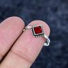 Mozambique Garnet Gemstone 925 Sterling Silver Jewelry Ring Size 8.5 MM-3427