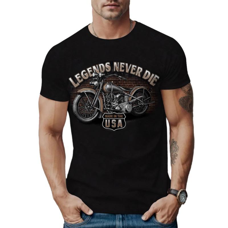 New 3D Digital Printed Summer Abstract Personality Trend Adult Men's T-shirt