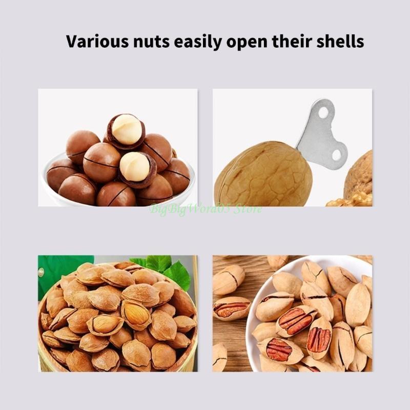24TE Convenient Nut Cracker Opening Tool Perfect For Quick Healthy Snacks In Office