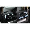 2012-2016 Console AC L&R Air Outlet Vent Trim Black Steel Fit For Honda CRV CR-V