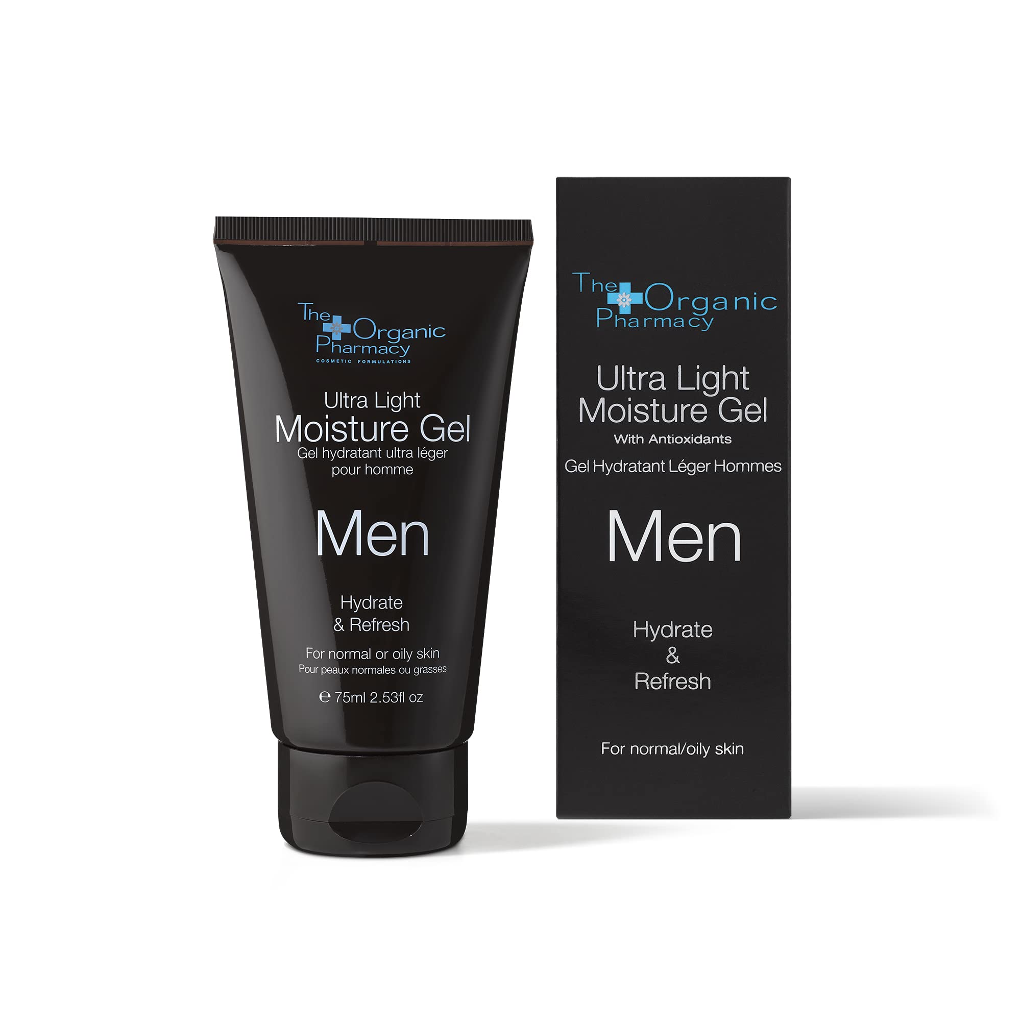

The Organic Pharmacy Men Ультралегкий увлажняющий гель Hydrate Refresh для нормальной жирной кожи - & - & 75 мл/2,5 унции