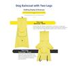 Reflective Dog Raincoat Reflective Stripe Adjustable Design Dog Rain Jacket High Collar Waterproof Dog Hooded Raincoat