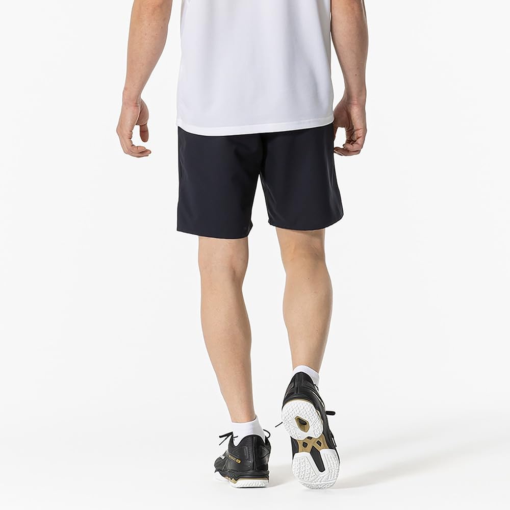 Tennis Badminton Game Half Officially Recognized by the Japan Badminton Unisex 62JBB023 Deep Navy 140 [Mizuno] Pants, Pants, Association,