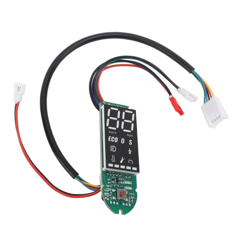 Hög Ljusstyrka Rostskyddad PCB Elskoter Instrumentpanel Passar för 8,5 till 10 Tums Modeller Förbättrad Körupplevelse