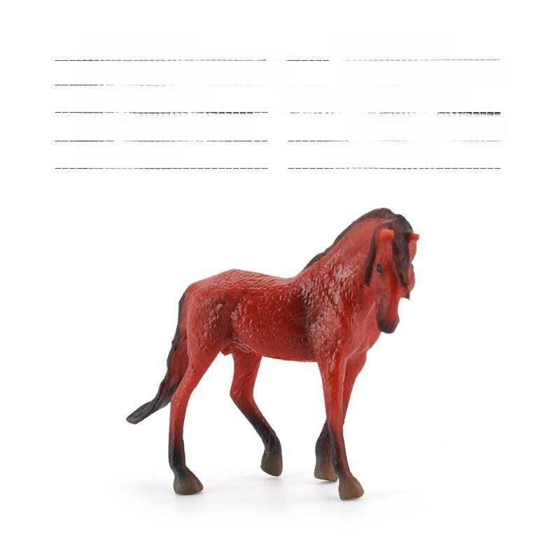 Horse Arabian Simulated Andalusian Hanoverian Ranch Horse Model Ornament