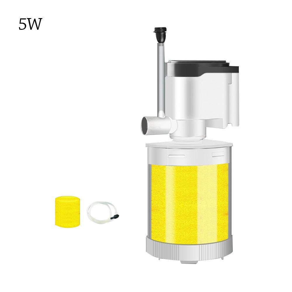 1Pcs Submersible Fish Tank Air Pump Built-In Fish Tank Filter Silent Aquarium Filter Pump  Aquarium
