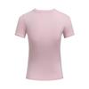 Under Armour Meridian Comfortable Classic Stylish Solid Color Versatile Breathable Short Sleeve T-Shirt Women Tops Pink 6000341-647